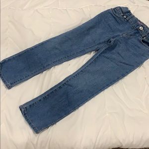 Light wash jeans